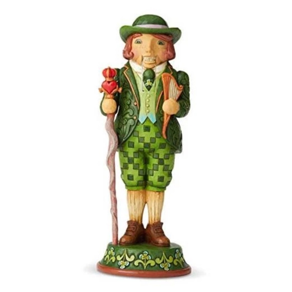 Jim Shore Green Leprechaun Nutcracker